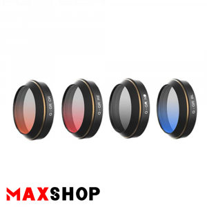 PGYTECH PGY-P4P-018 Lens Filter Pack for Phantom 4 Pro (Gray-Orange-Blue-Red)